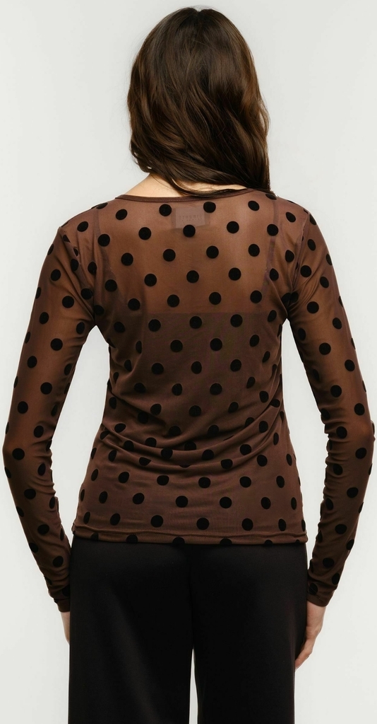 Liberté Essentiel Overdel Mesh - Brun/Sort
