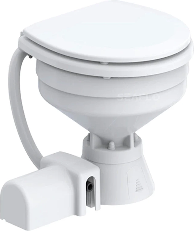 elektrisk marine toilet compact,12v seaflo