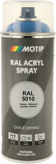 Motip Ral 5010 high gloss gentian blue