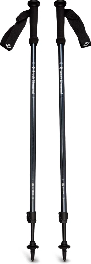Black Diamond Explorer 2 Vandrestave - 1 Par, Sort - 100-140cm