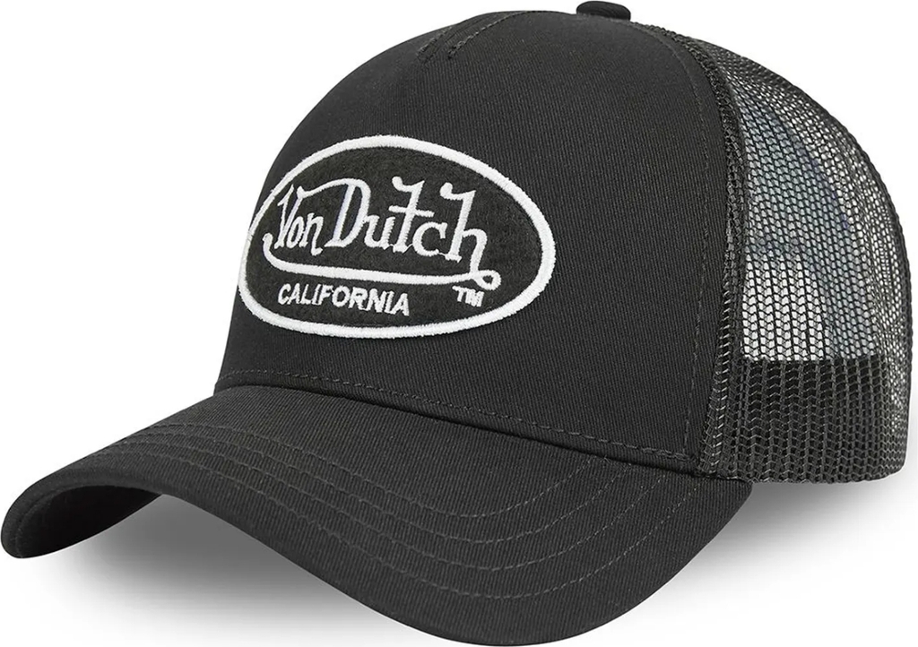 Von Dutch Hætte 'Classic'  sort / hvid