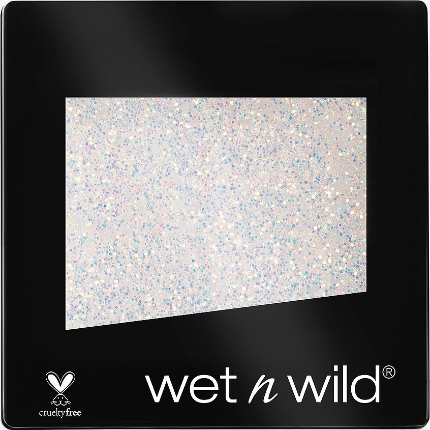 Wet n Wild - Color Icon Eyeshadow Glitter Single - Sølvfarvet