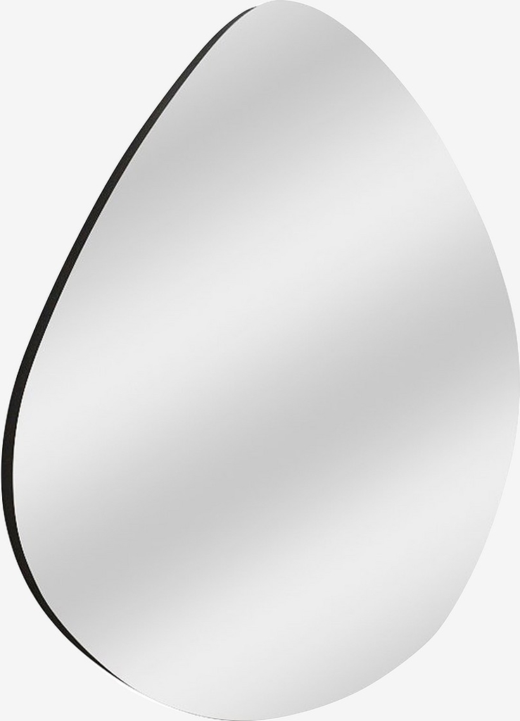 Homitis - Spejl Besso 60 x 60 cm - Sort