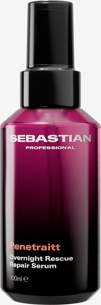 Sebastian Professional - Penetraitt Overnight Repair Serum 100Ml - Rød