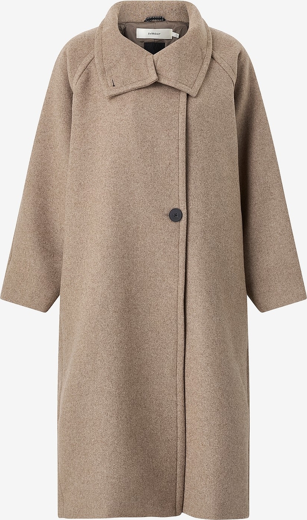 InWear Collar Coat R Frakker Marine Blue