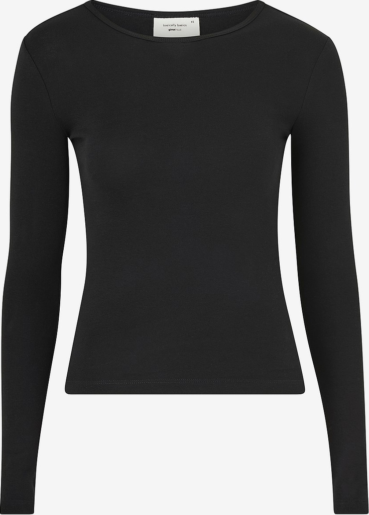 Gina Tricot - Topp Tight Fit Long Sleeve Top - Svart