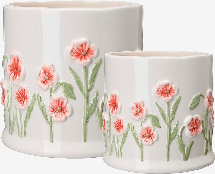 Wikholm Form - Poppy Kanna 2-pack - Vit
