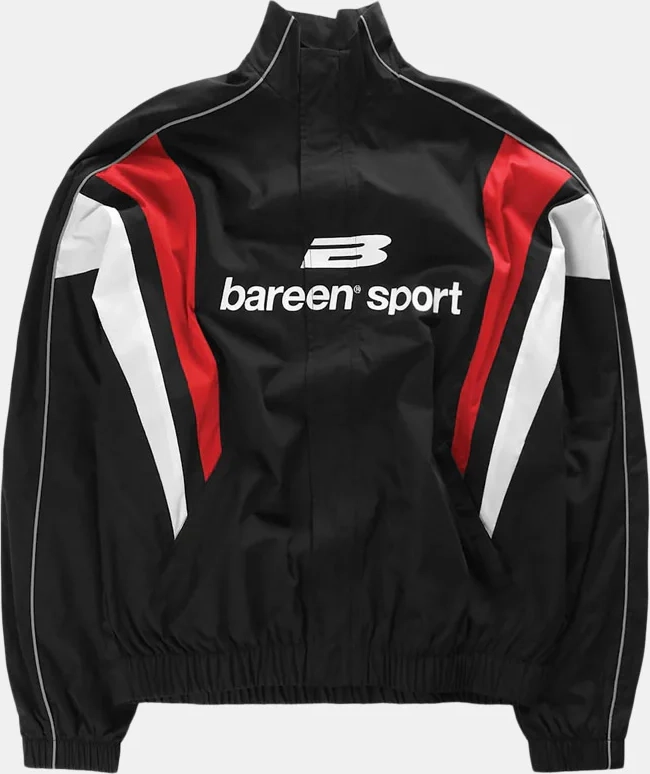 bareen Track Jacket 2.0 Black/Red/White