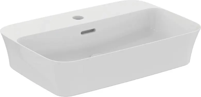 ideal standard håndvask ipalyss med hanehul/overløb 55x38 cm – flere farver