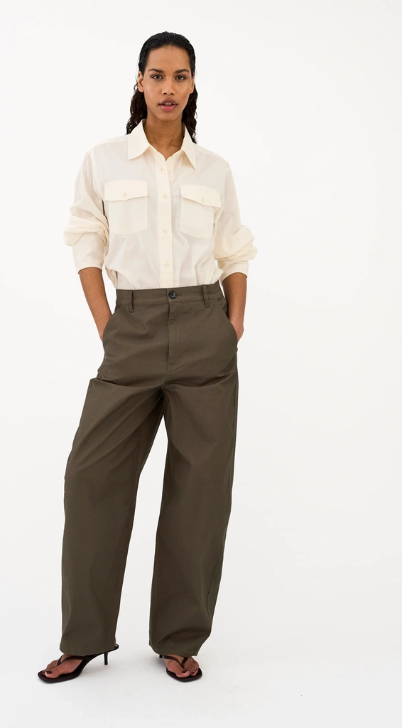 IVY Copenhagen IVY-Katee Barrel Pant - Olive