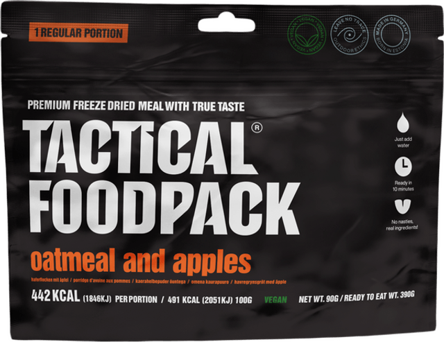 Tactical Foodpack Oatmeal And Apples Gr 90 g