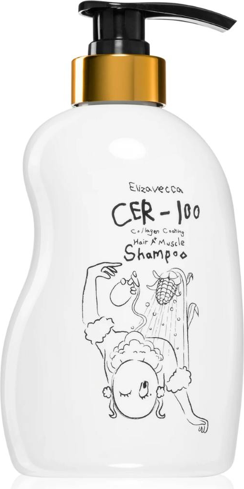 Elizavecca CER-100 Collagene Coating Hair Muscle Shampoo 500ml