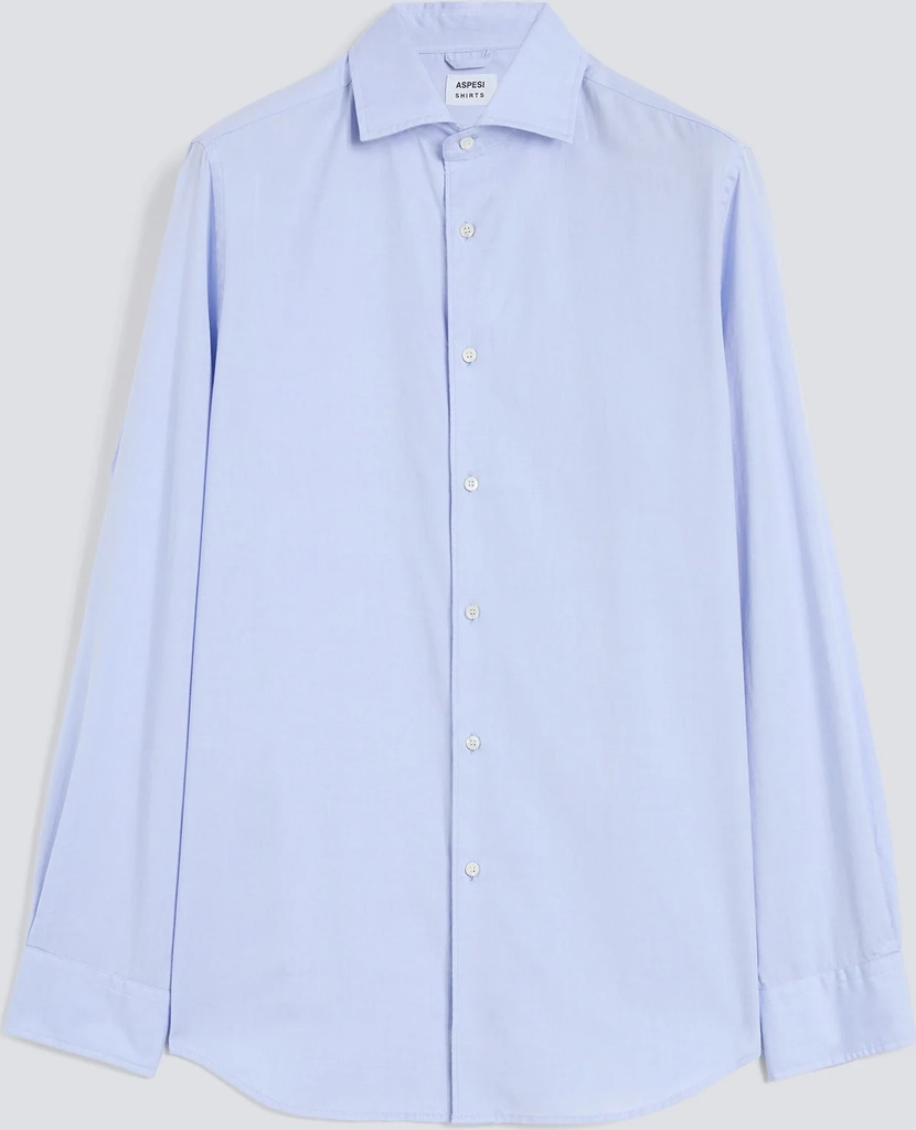 pin point shirt with french collar