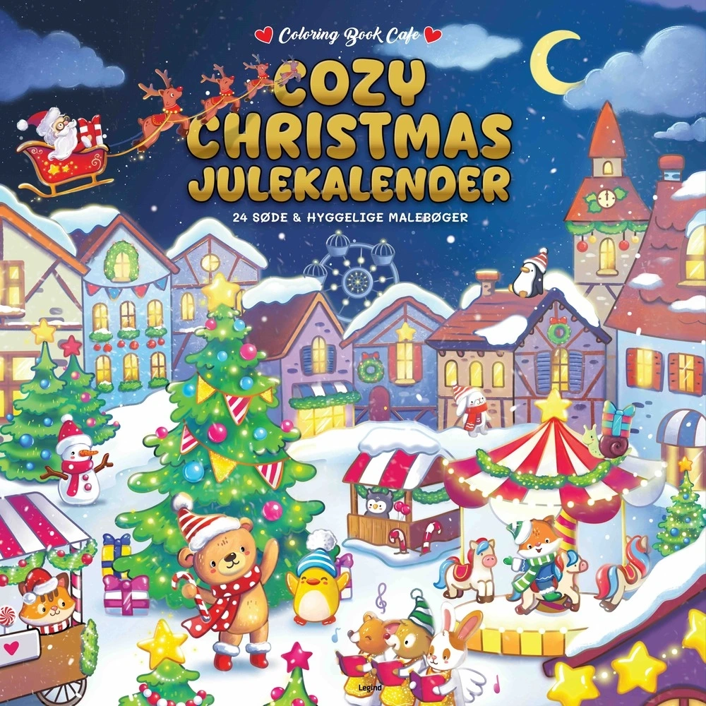 den store cosy malebog-julekalender