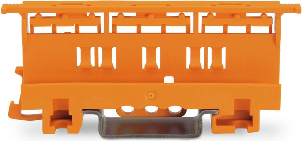Holder til samlemuffe i serie 221, 0,2-4 mm², orange