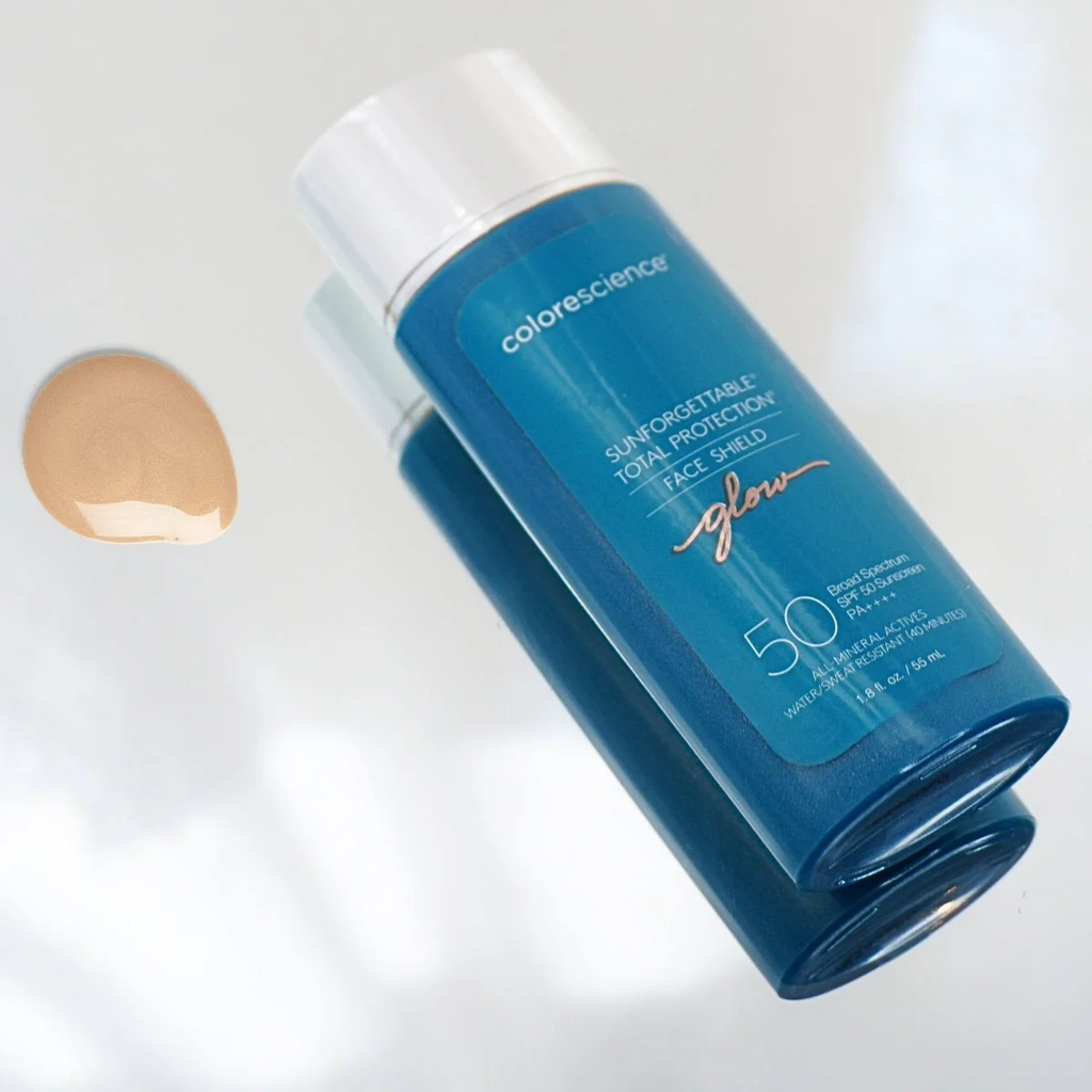 sunforgettable® total protection® face shield glow spf 50