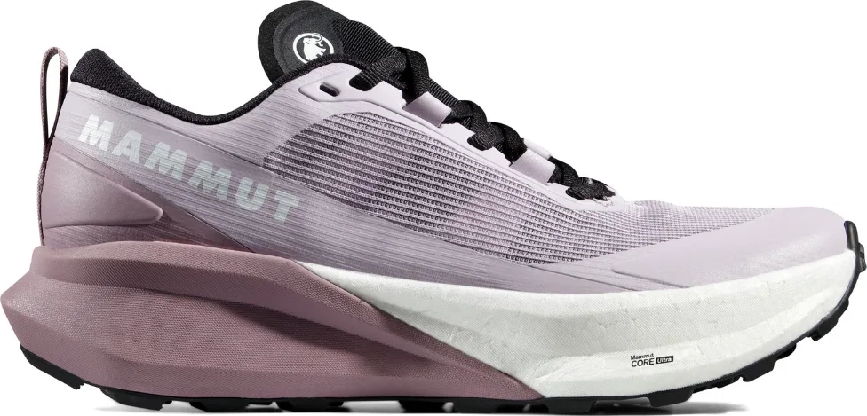 Mammut Aenergy Trail Endurance Ultra Low Trailrunningsko - Alpine Calamint/White/Rød