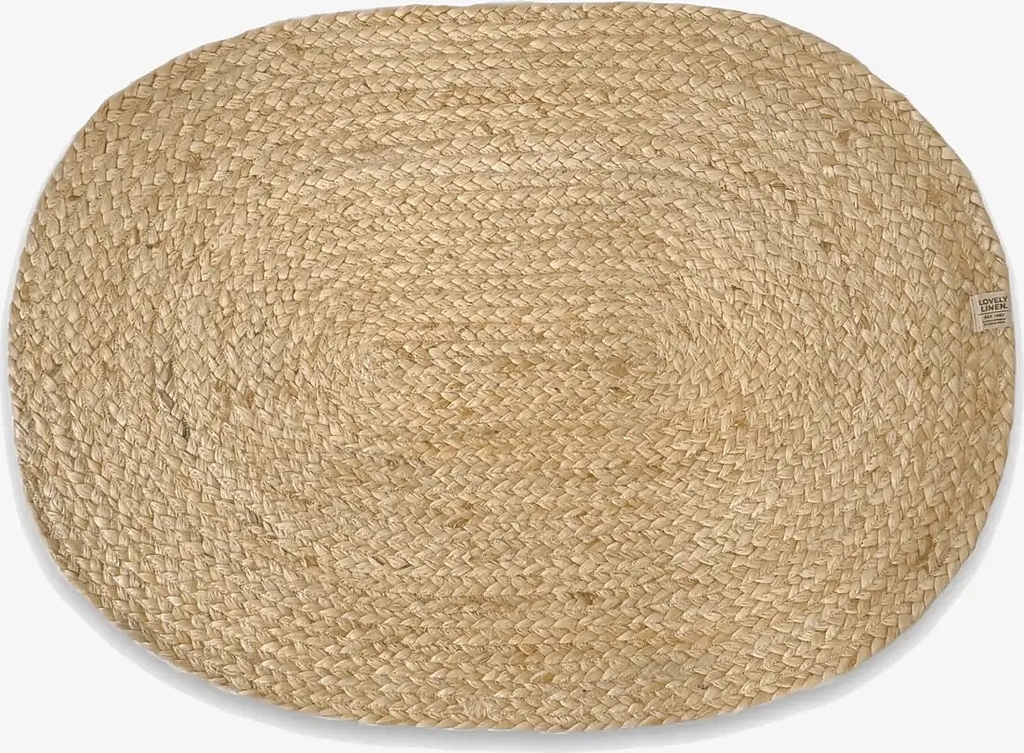 Lovely Linen Breezy Mat - Beige - 60X80