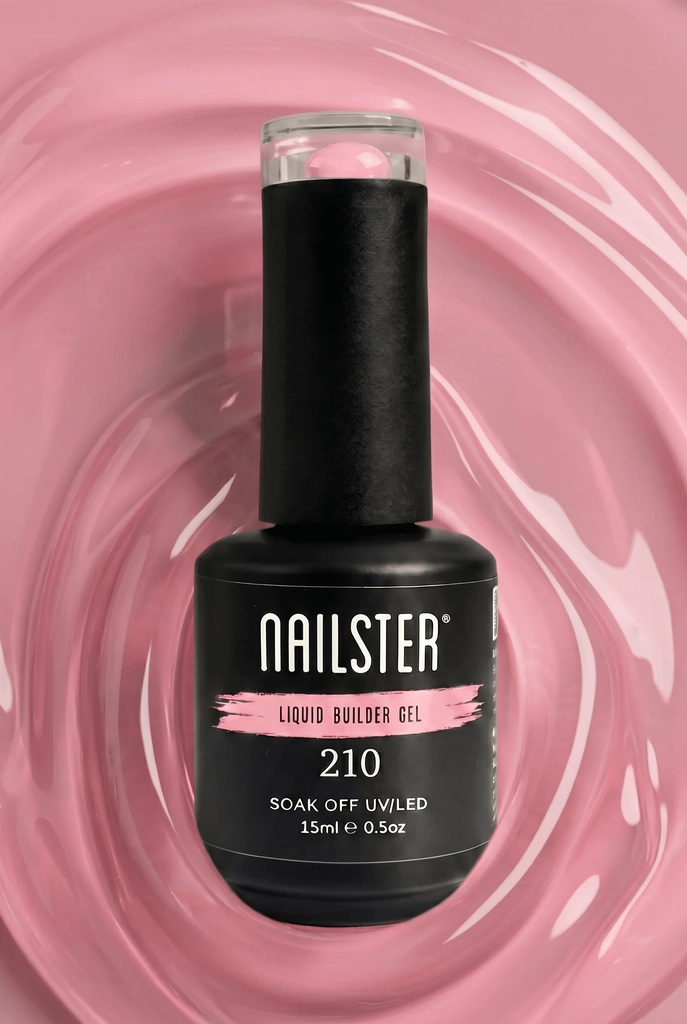 liquid builder gel pink 15ml · 210