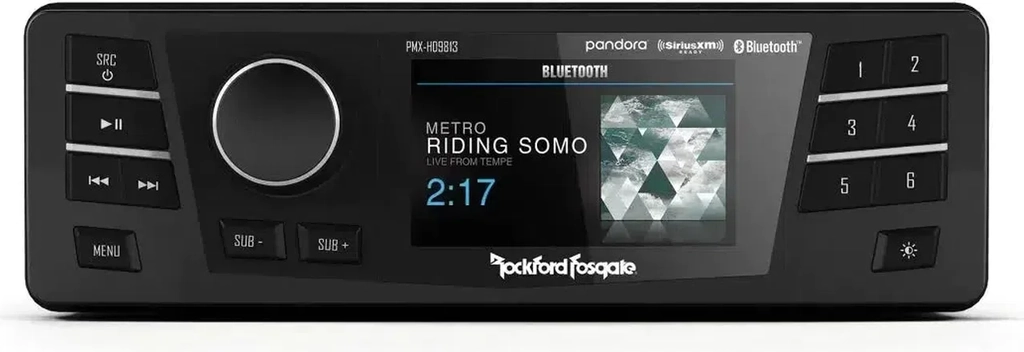 rockford fosgate hd9813rg-stage1 harley-davidson motorcycle-