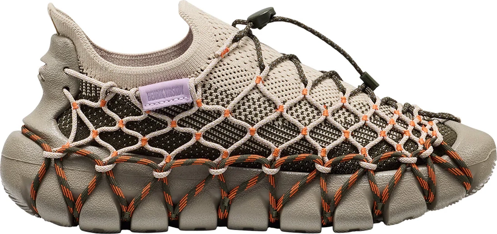 henrik vibskov x keen uneek 360 womens sneakers - brindle scarlet ibis