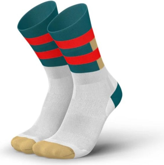 Incylence Ultralight Spirals Socks Str. 35-38 Grøn Unisex