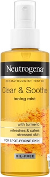 Makeupfjerner og rens Neutrogena  Clear   Soothe Toning Lotion 125ml