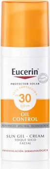 Solbeskyttelse Eucerin  Sunscreen Gel-Cream Oil Control Dry Touch SPF 30 - 50ml