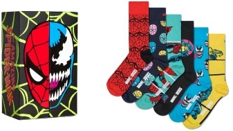 Happy Socks Marvel™ Spider-Man 6-Pack Socks Gift Set - Multi/patterned - 41-46