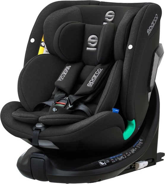 sparco sk7000i rapid autostol sort i-size 40-150cm