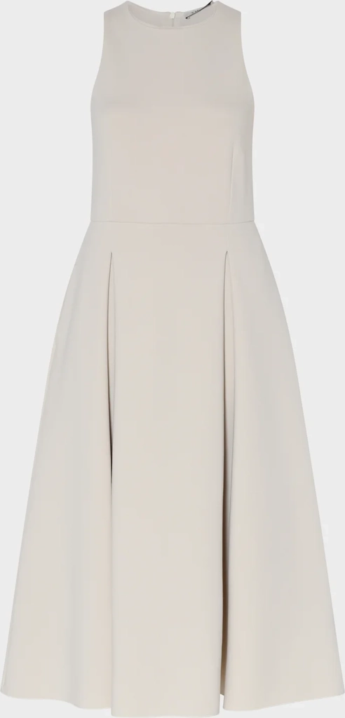 max mara lang kjole creme