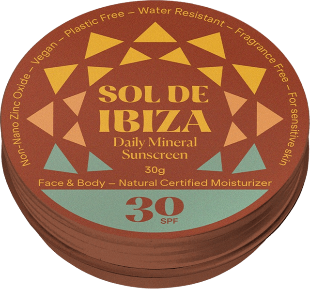 Sol de Ibiza Mini Tin Plastic Free Face Body