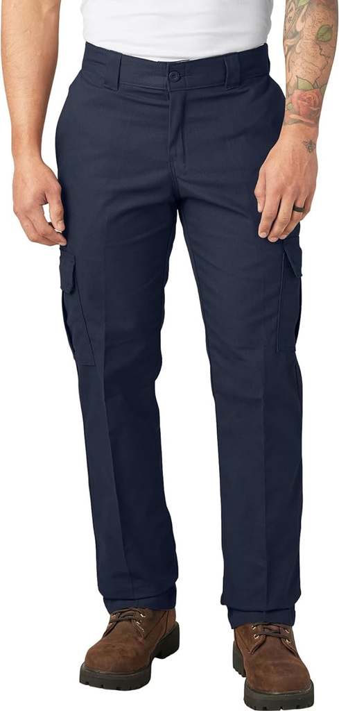 Dickies Flex Regular Fit Straight Leg Cargo Pants - Black