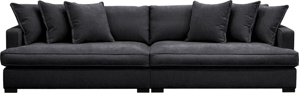 rossita lyx 4-personers ekstra dyb sofa i chenille