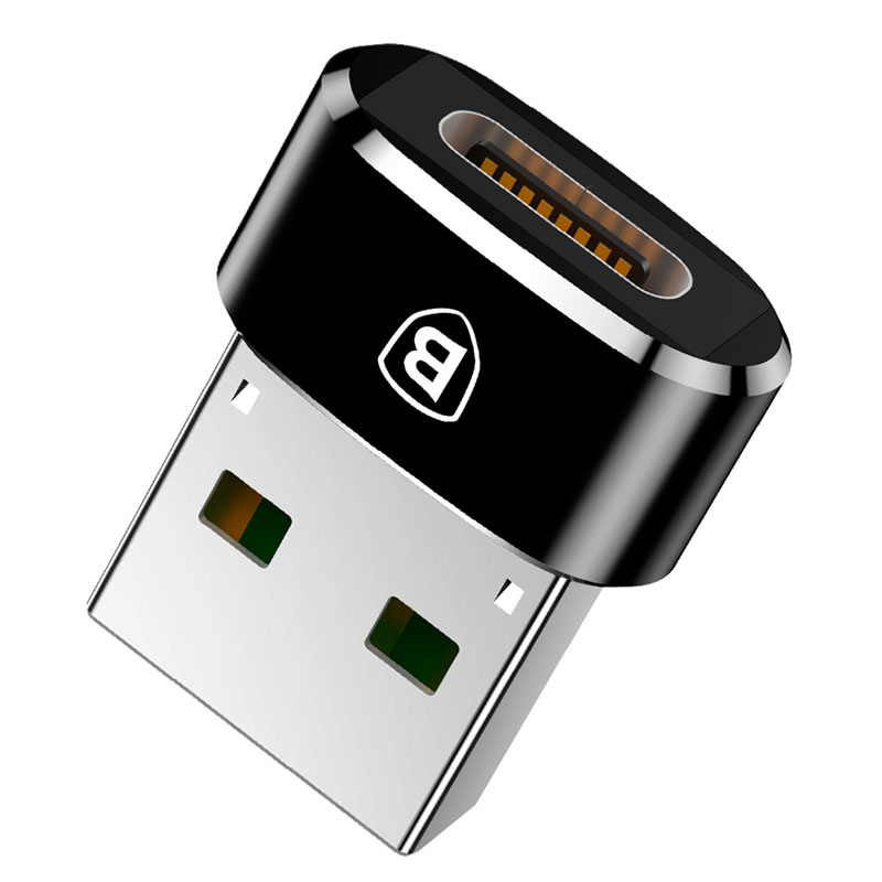 Baseus USB-C to USB-A adapter - black