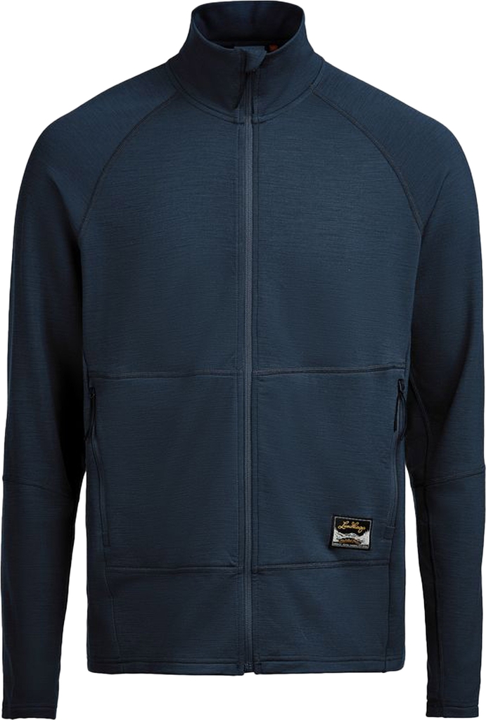 Lundhags Tived Merino Full Zip - Deep Blue