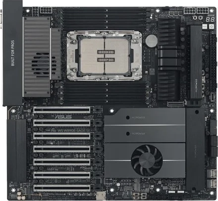 ASUS Pro WS W890E-SAGE SE Bundkort DDR5 RAM