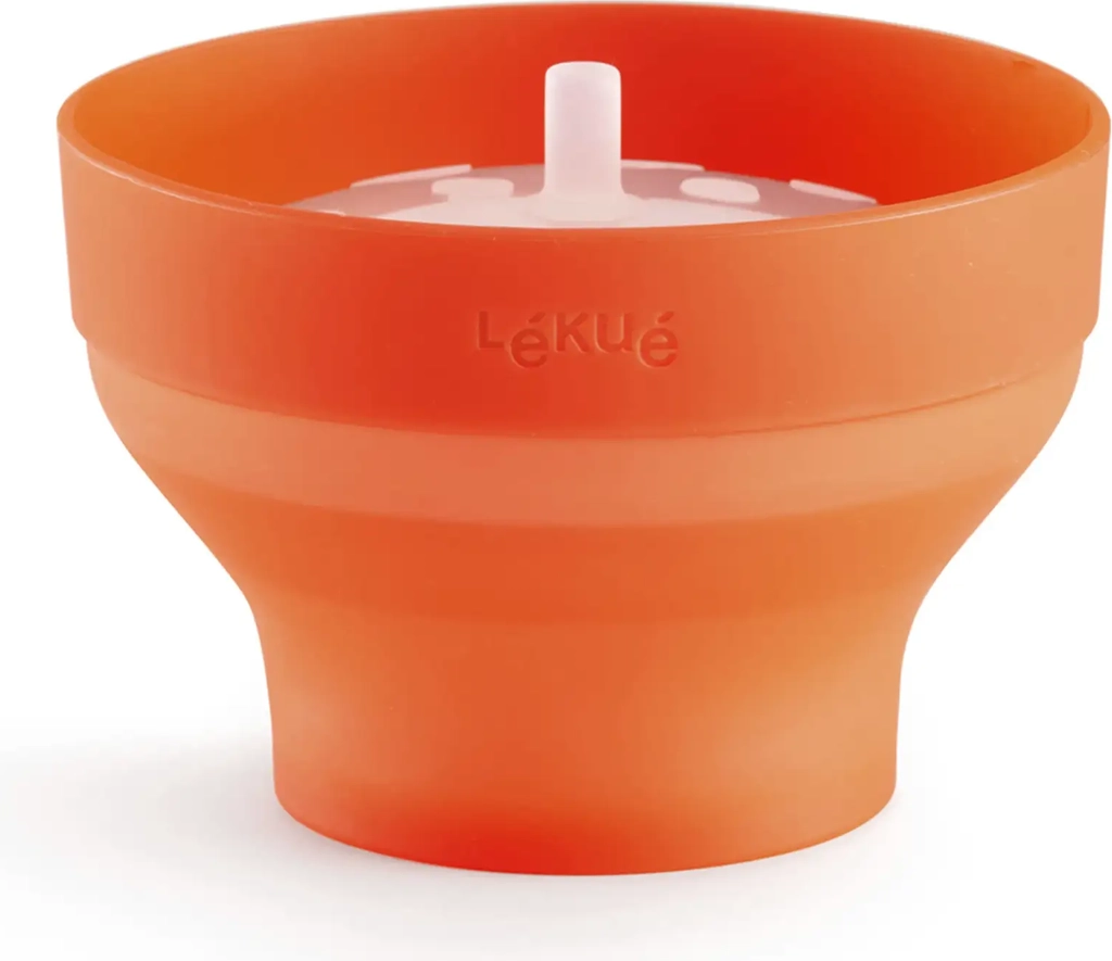Lékué Popcorn maker - Ø 20 cm - BPA-fri plastik - Rød