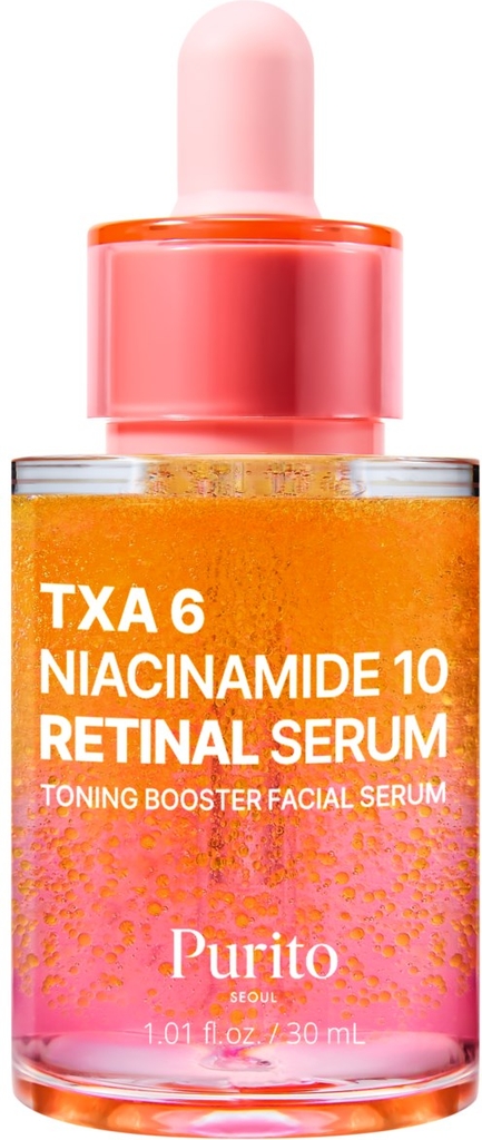 purito txa 6 niacinamide 10 retinal serum 30 ml