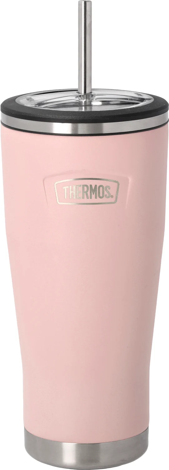 thermos termokrus m. sugerør 0,7 l, lyserød