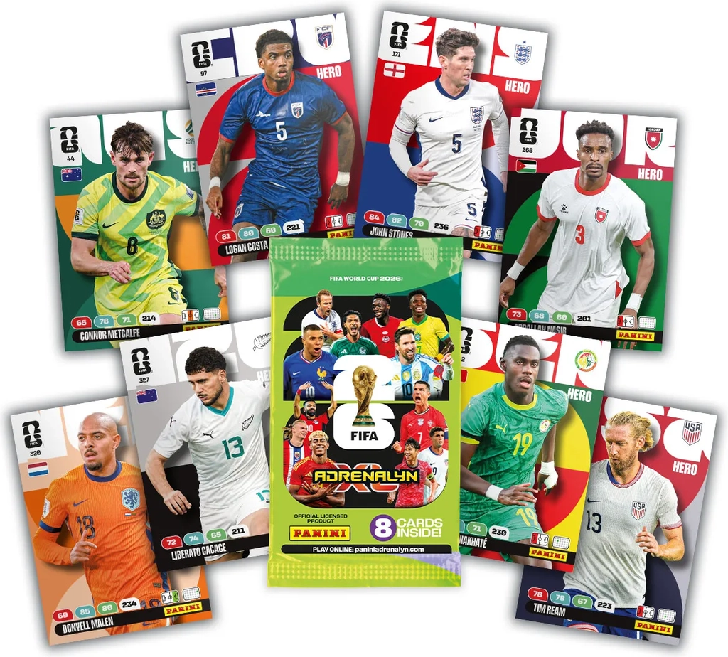 fifa world cup 2026™ adrenalyn xl™ - eternos 22 - official emblem - missing cards