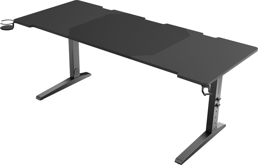 Genesis Holm Modular - gaming skrivebord 180 × 75 cm, antracit/sort