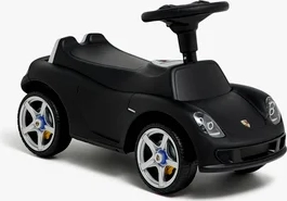 porsche carrera gåbil, sort