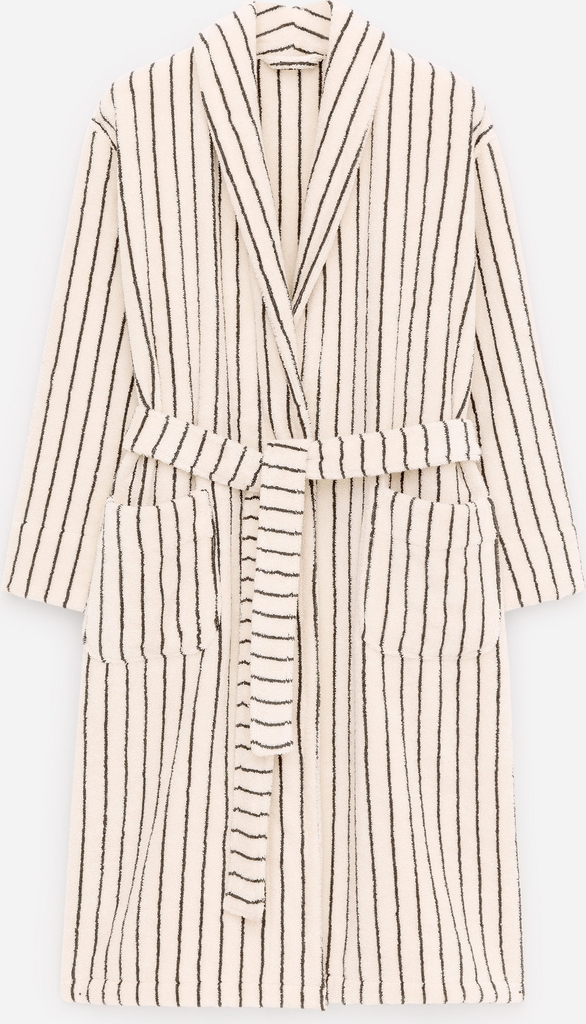 unisex cotton terry bathrobe