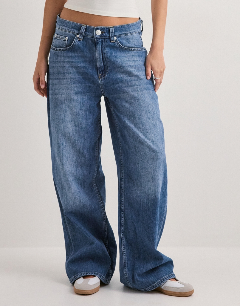 Nelly Baggy Jeans - Blå