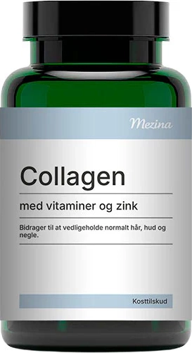 Collagen med vitaminer og zink - 120 Kapsler - Mezina