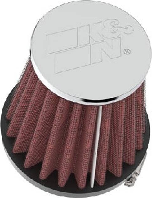 K&N Universal Conical Air Filter 49mm flange, 76mm base, 51mm top, 76mm height (RC-1060)