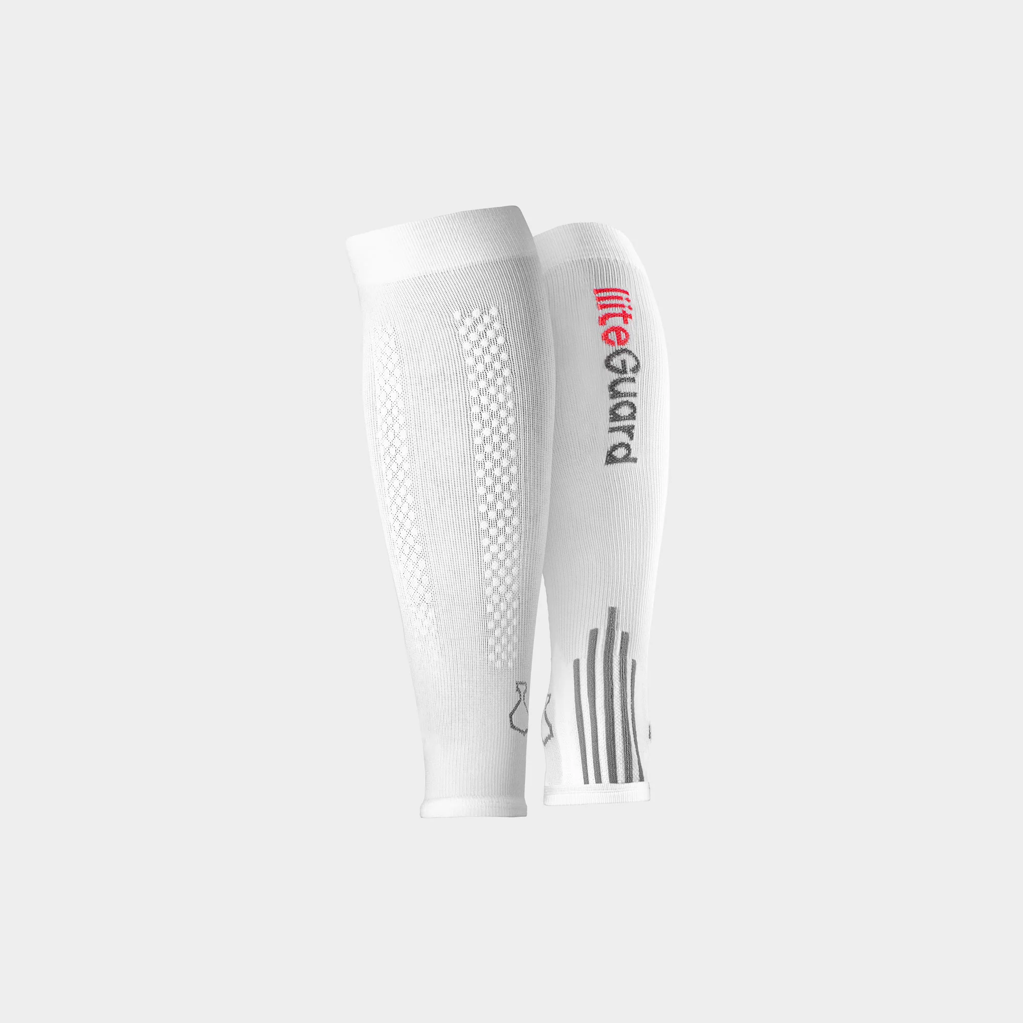 shin-tech compression calf sleeves - white