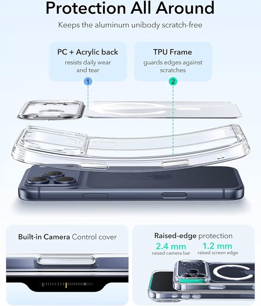 ESR iPhone 17 Pro Max Kamerasteuerung