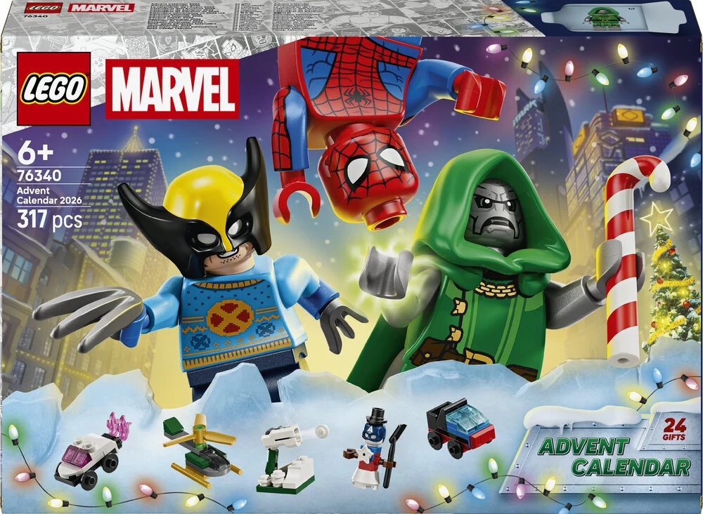 LEGO Super Heroes Marvel Advent Calendar 2026